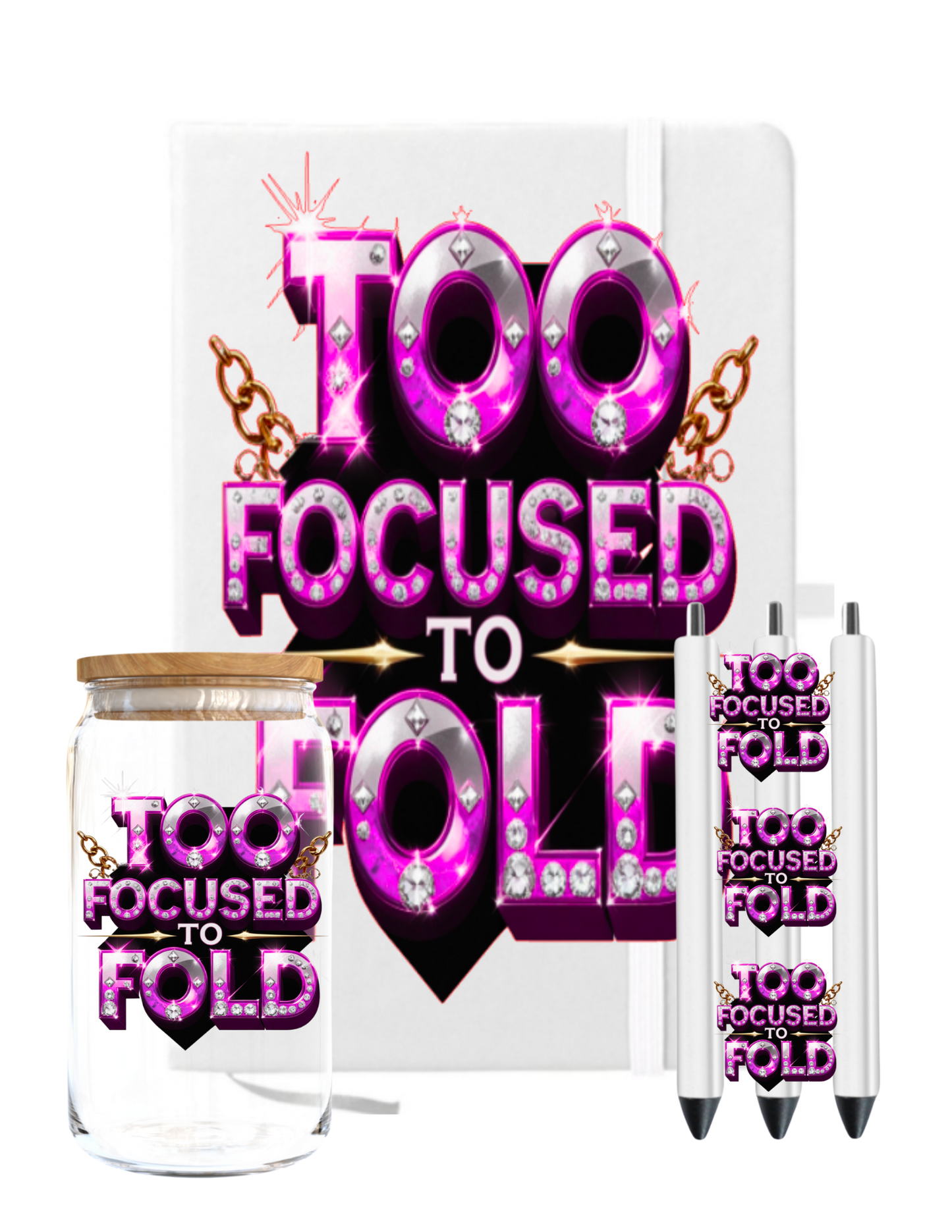 Too Focused to Fold-UV DTF