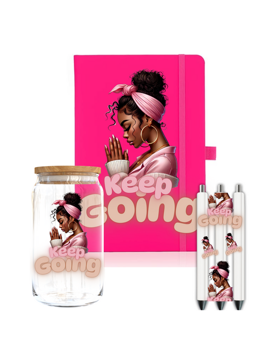 Keep going-Journal UV DTF DECAL