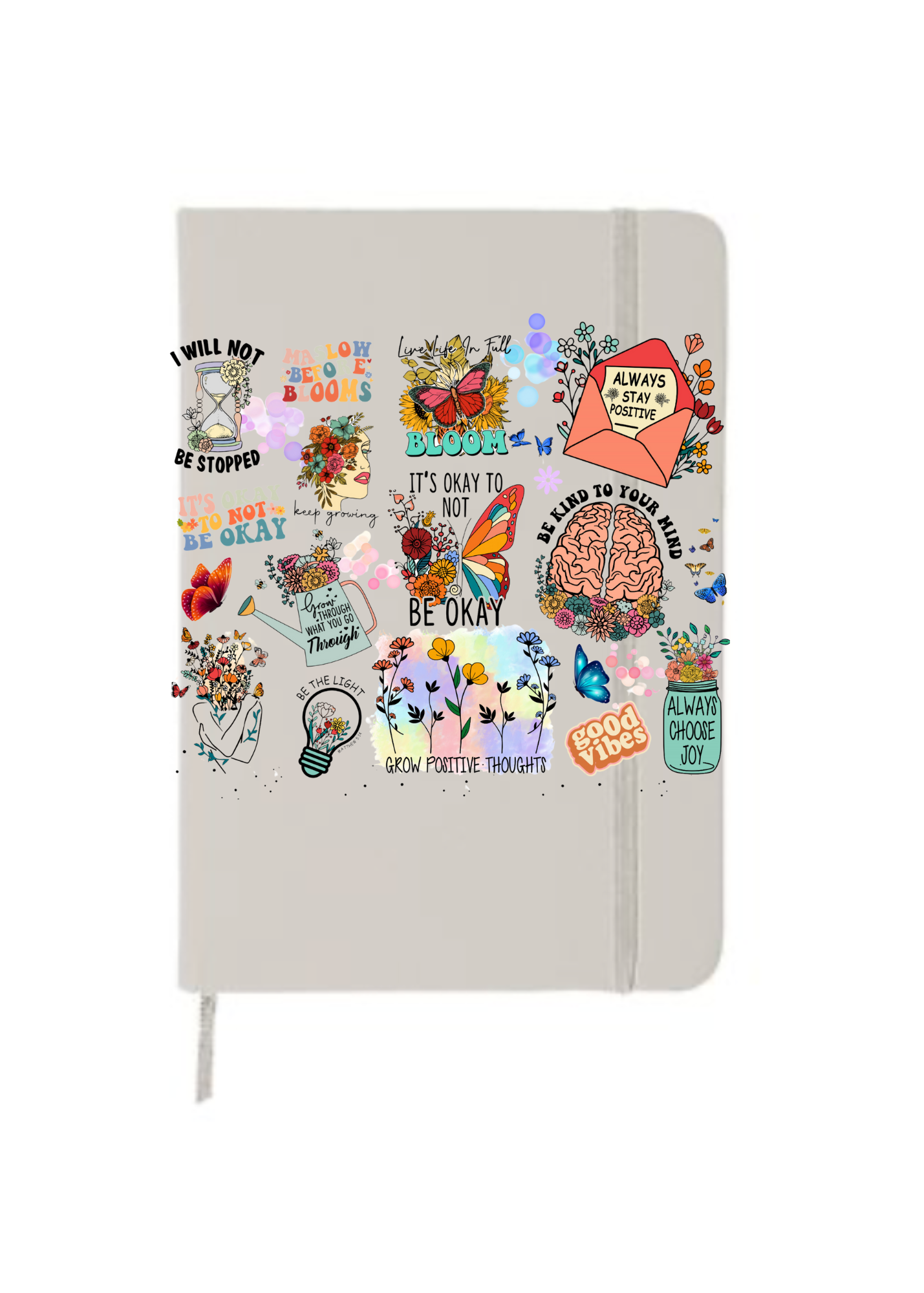 It's Okay not to be Okay -Journal UV DTF DECAL