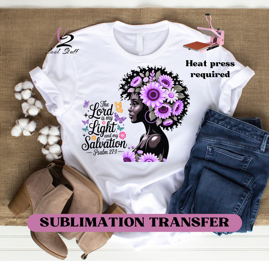 The Lord is my ligth - Ready to press transfer