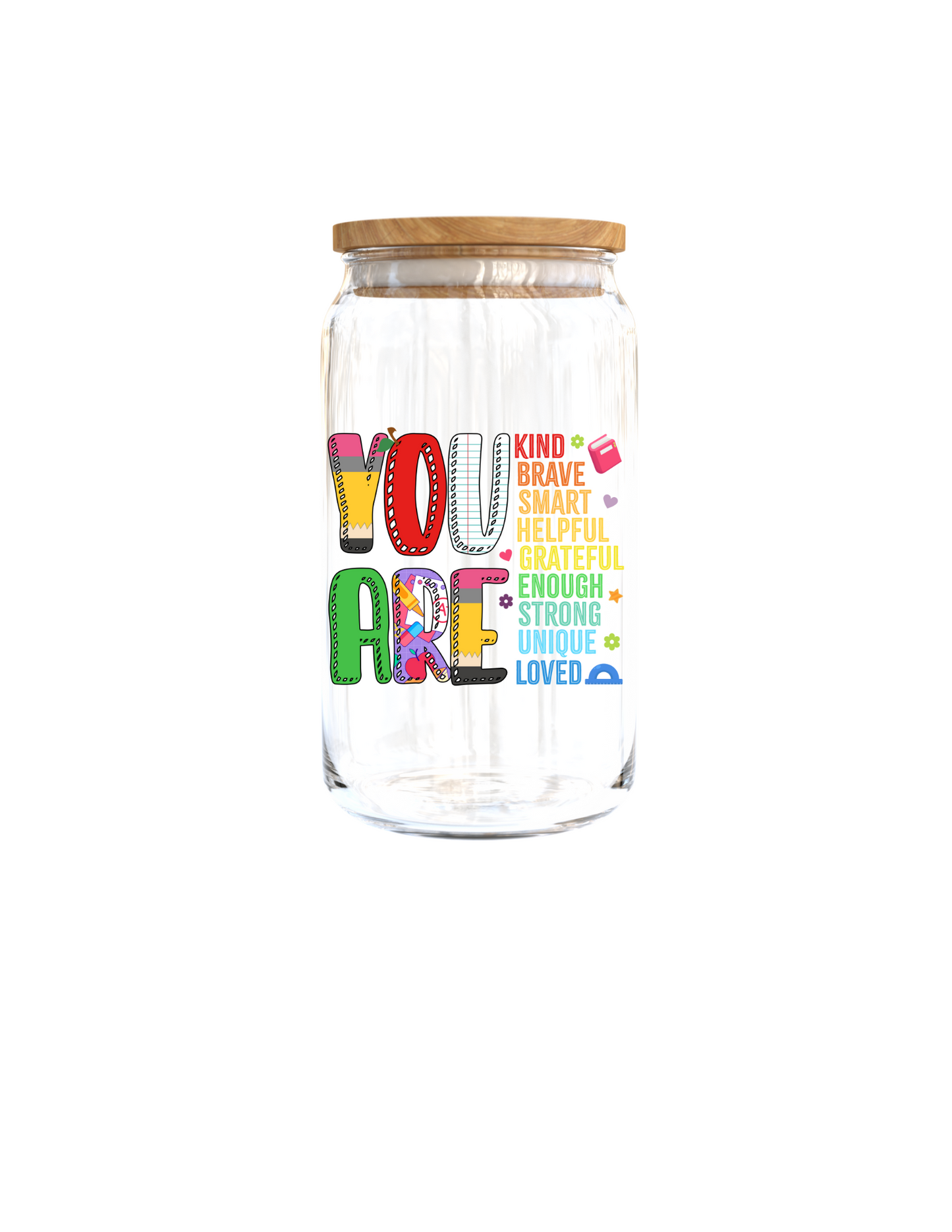 You Are (Teacher Related) -Journal  UV DTF DECAL