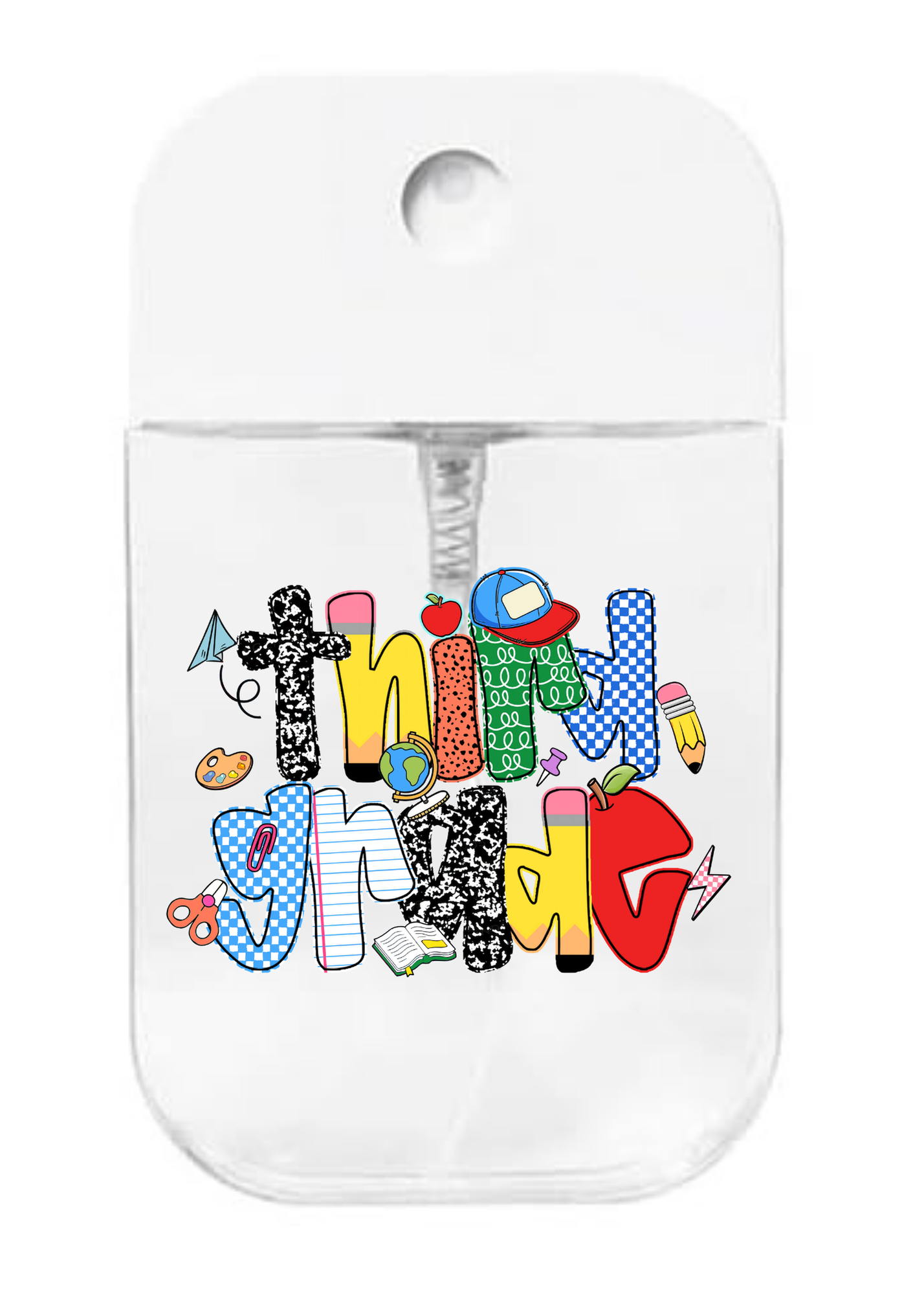 Third Grade- UVDTF- Spray bottle Tranfers