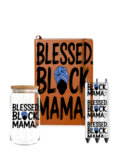 Blessed Black Mama (boy mom -UV DTF