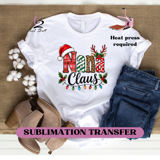 Nana-Ready to press SUBLIMATION  transfer