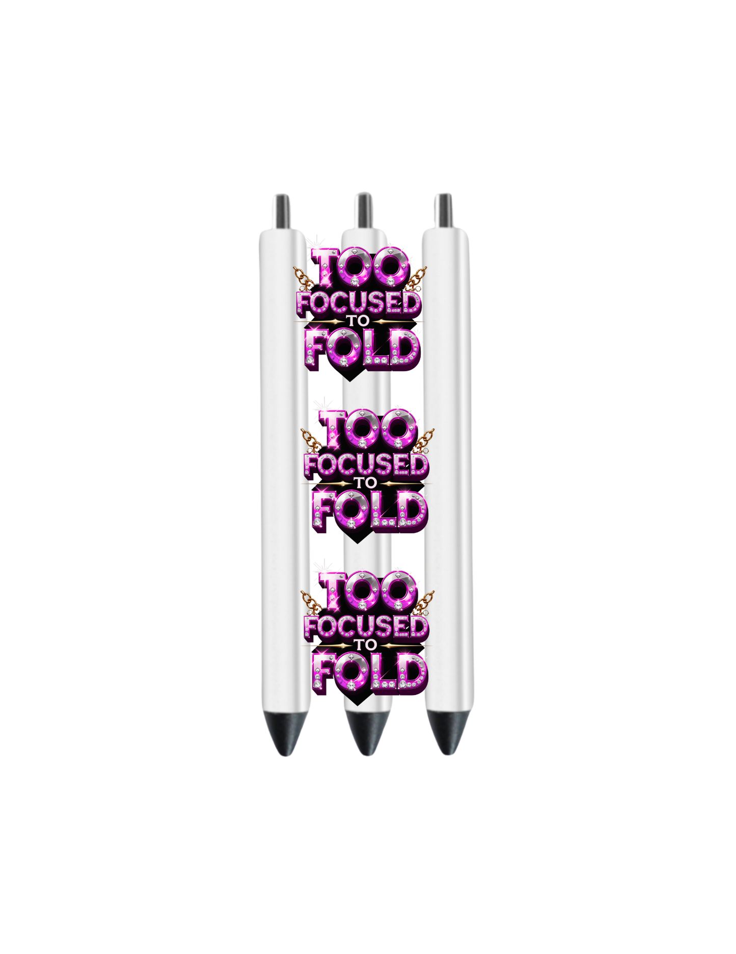 Too Focused to Fold-UV DTF