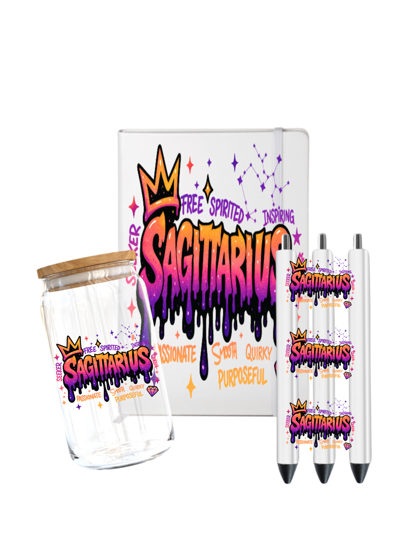 Sagittarius -(Zodiac Sign) -UV DTF