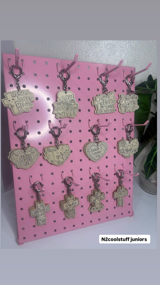 Diy Keychain Coloring kit