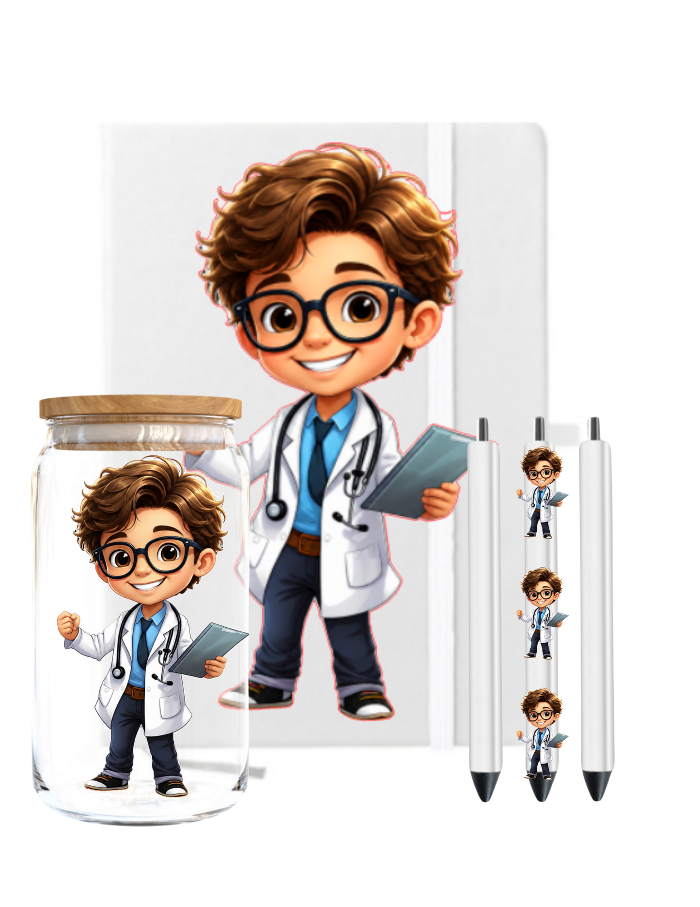 Little Boy Doctor  (Vanilla ) -UV DTF