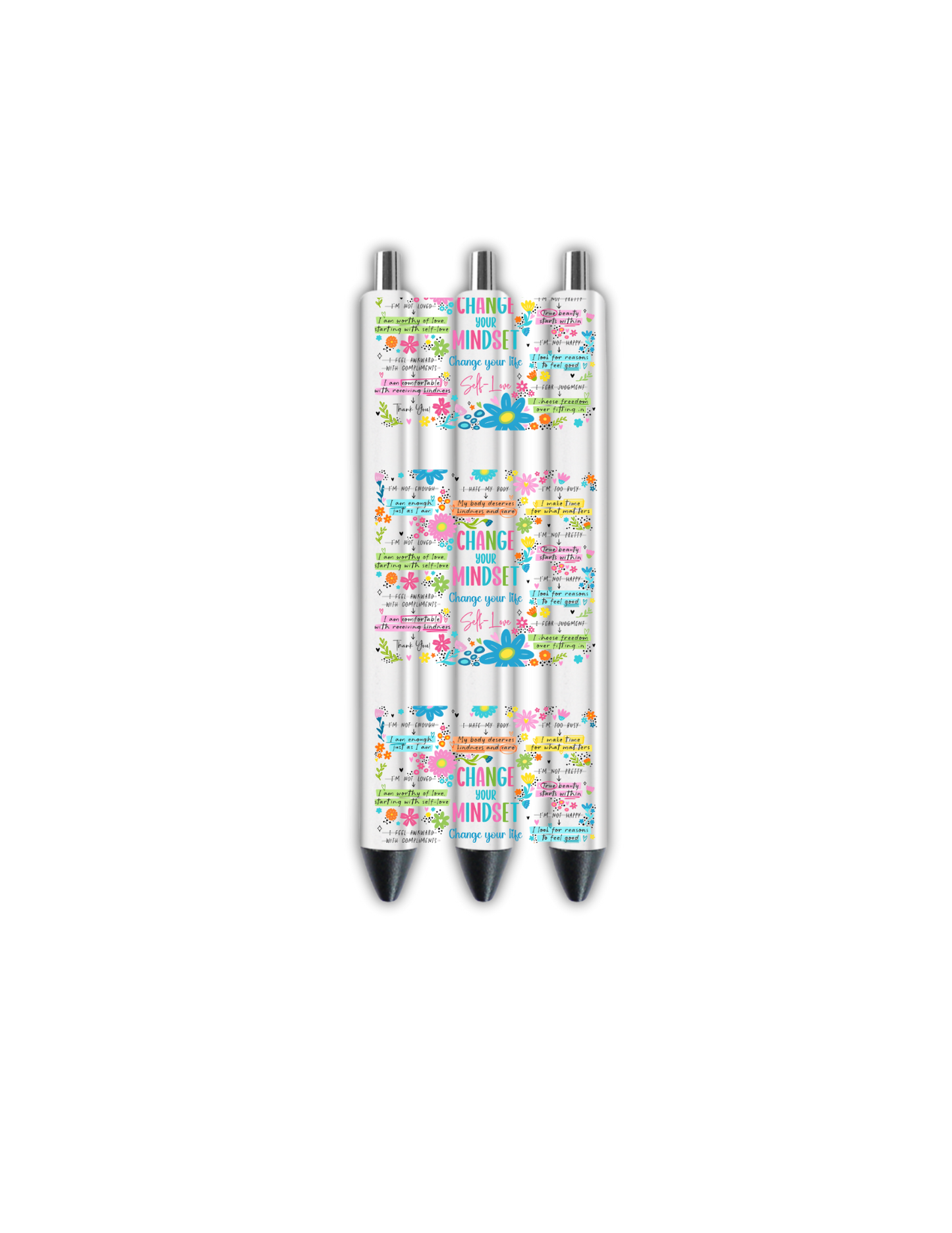 Change your mindsent- Journal UV DTF