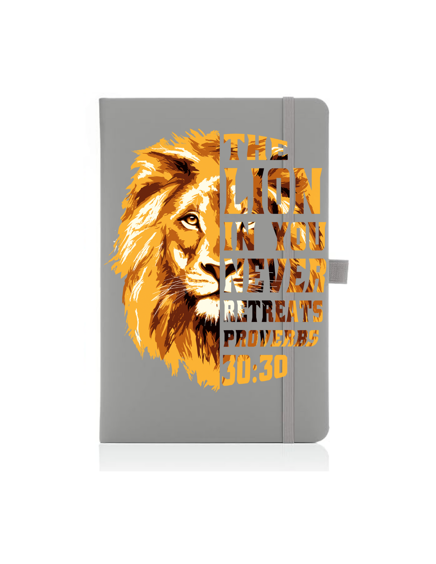 The lion in you retreats-Journal UV DTF DECAL