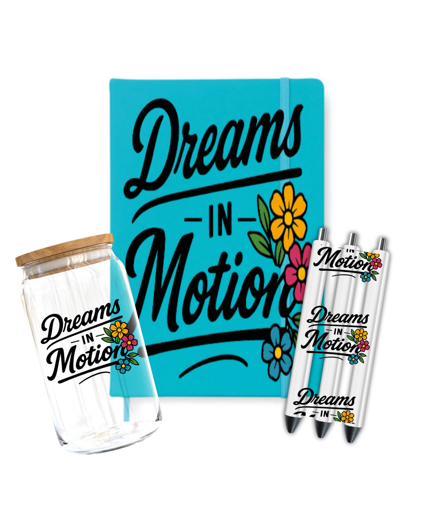 Dreams in motion-Journal UV DTF DECAL