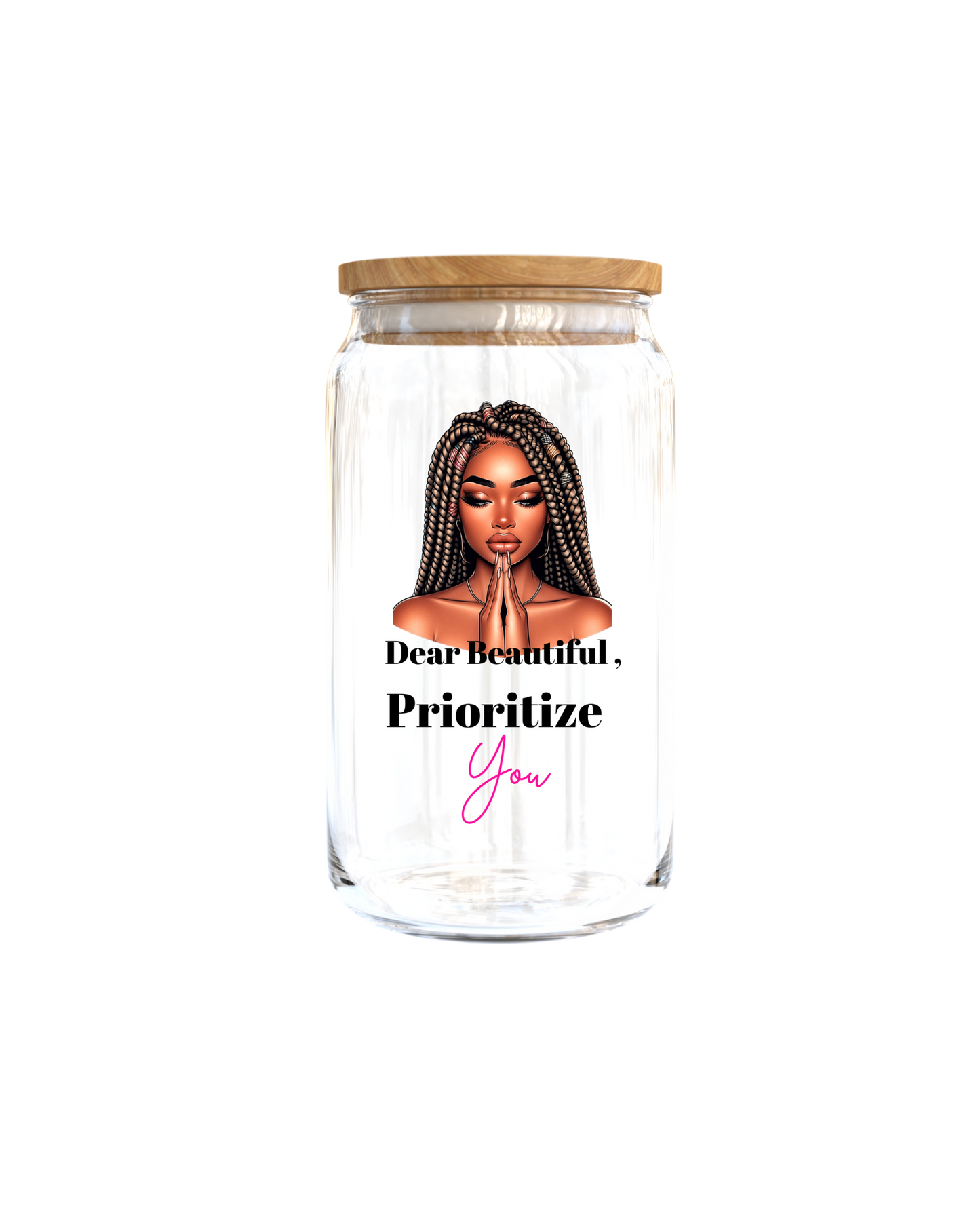 Dear Beautiful Prioritize YOU- Journal UV DTF