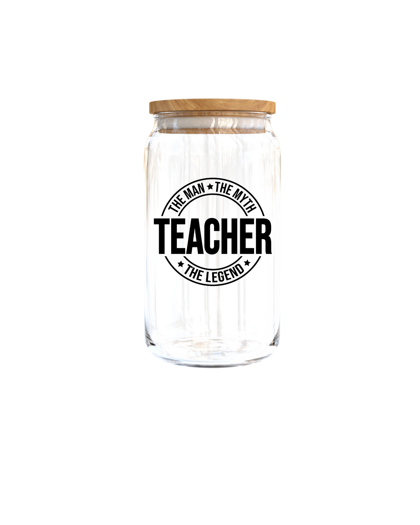 The Man The Myth Teacher - Journal UV DTF