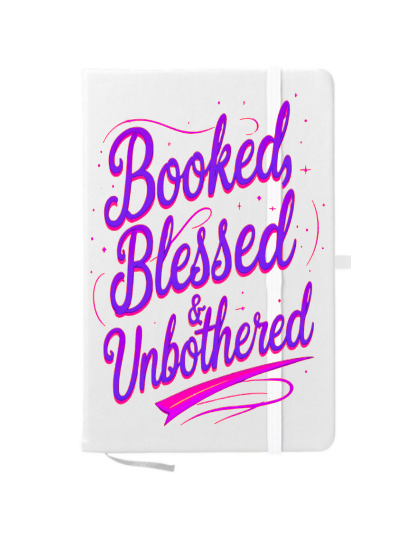 Booked Blessed, Unbothered -UV DTF
