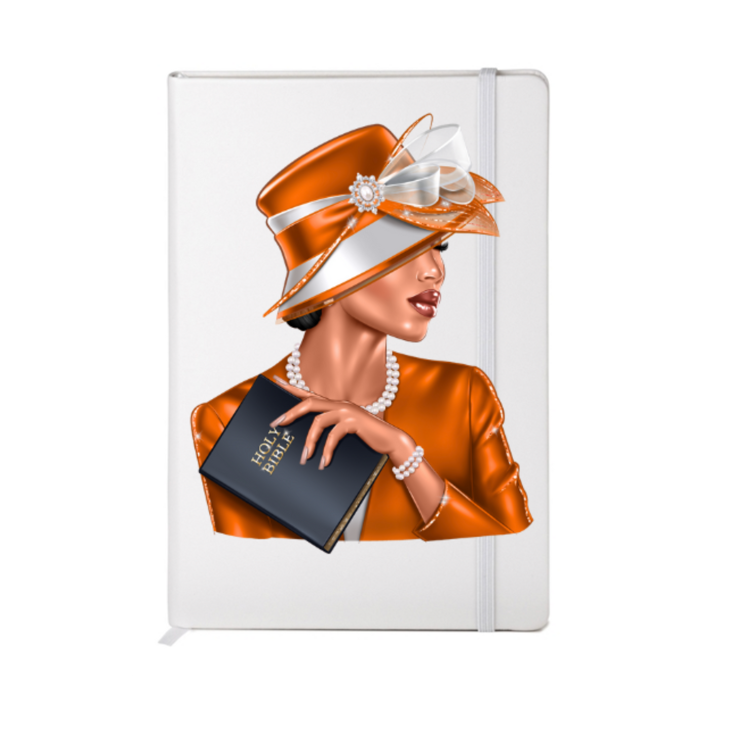 Church lady -Orange-UV DTF