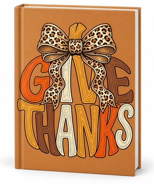 Give Thanks-UV DTF (Thanksgiving theme)