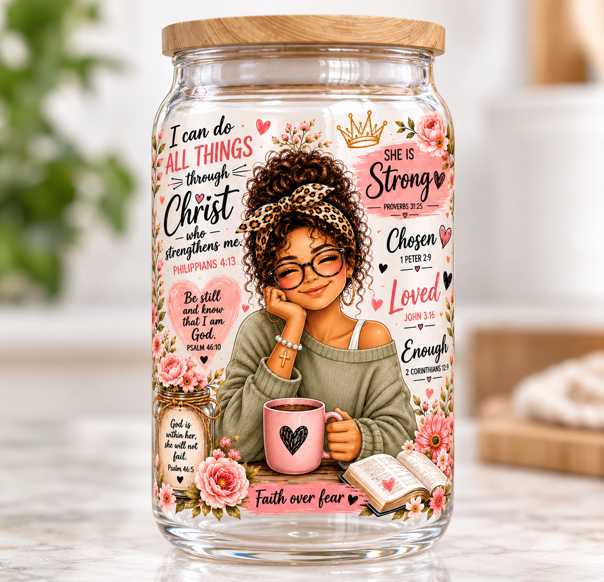 I can do all things Christ (Vanilla Women)-UV DTF