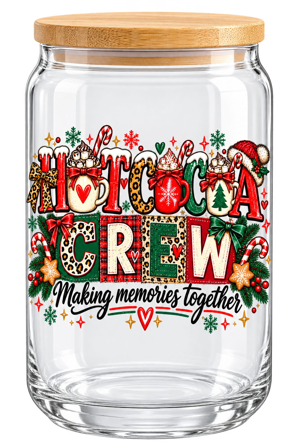 Hot Cocoa Crew -4x4 Cups