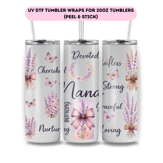 Nana-FULL WRAP UV DTF DECAL