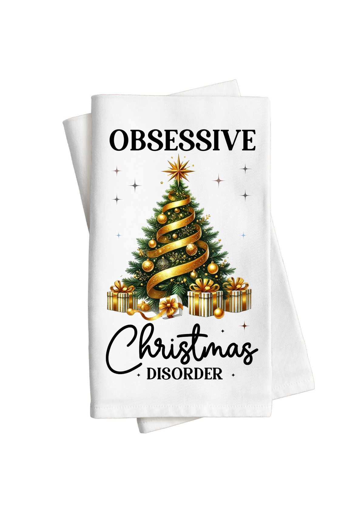 Obsessive Christmas Disorder - Kitchen Towel DTF