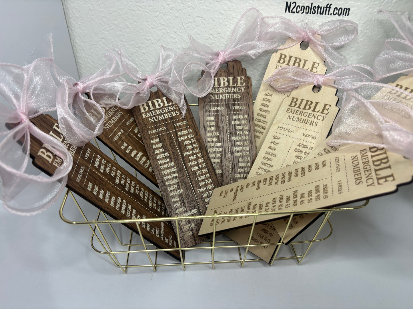 Jumbo Keychains (Emergency Bible Numbers)