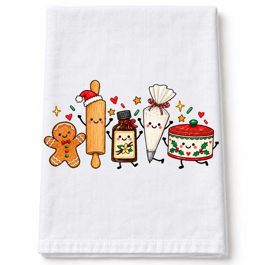Baking Christmas  - Kitchen Towel DTF