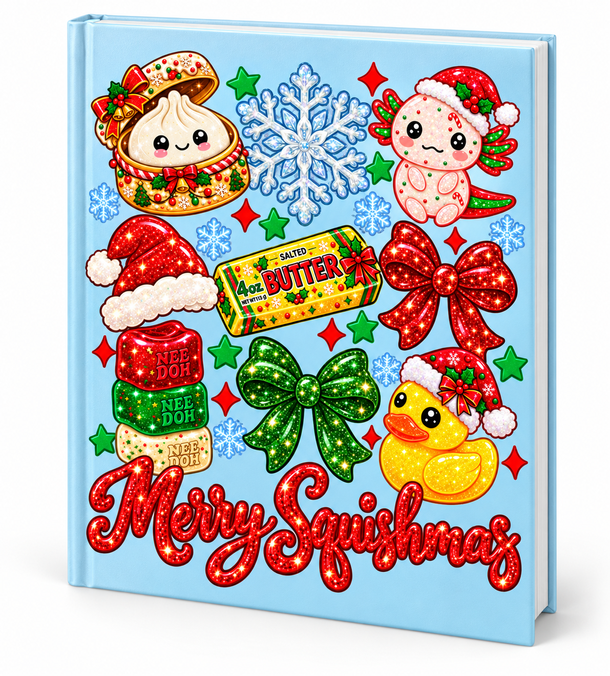 Merry Squishmas- (Christmas theme ) -UV DTF