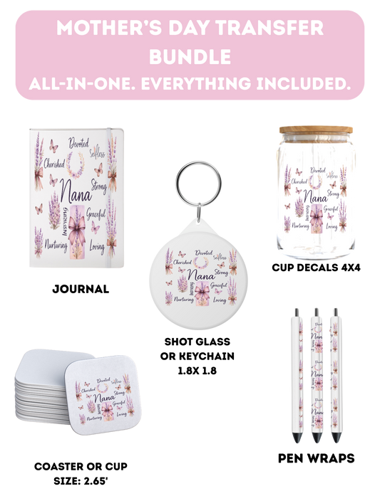 Nana- Everything Included-UV DTF