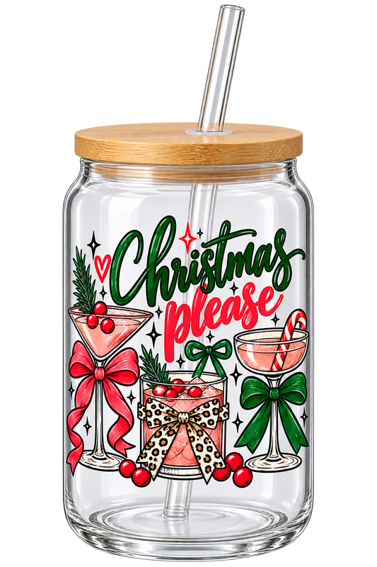 Christmas Please - 4x4 UVDTF Cups
