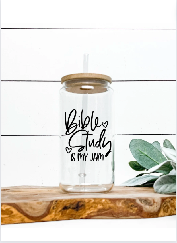 Bible Study is my jam-UV DTF DECAL 3"