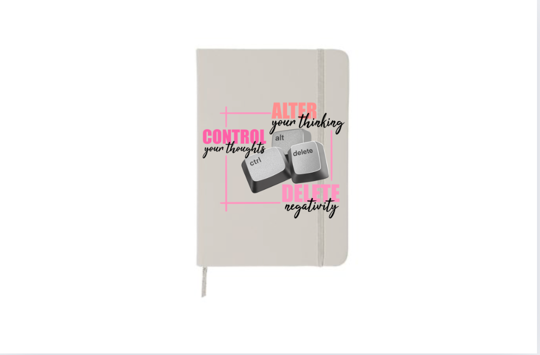 Alter your thinking| Journal UV DTF DECAL