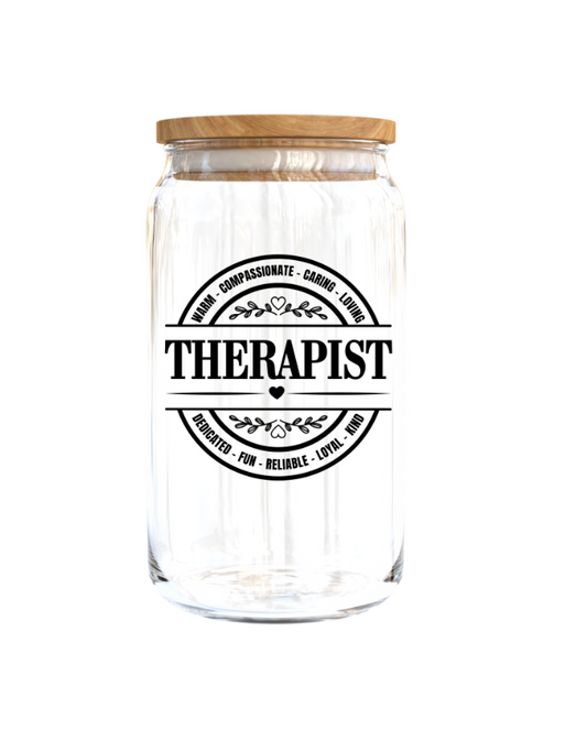 Therapist UV DTF DECAL 3''