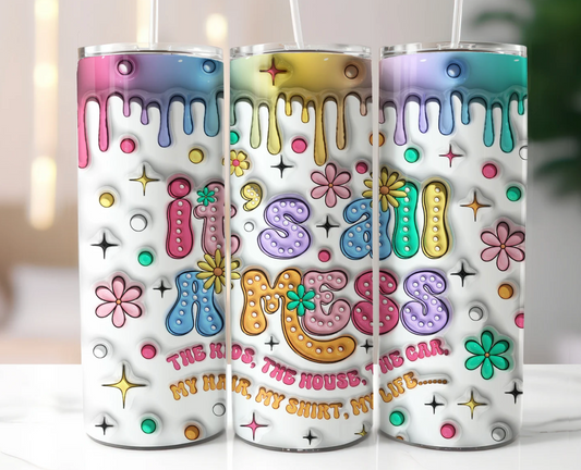 Funny Mom-20oz Skinny Tumbler