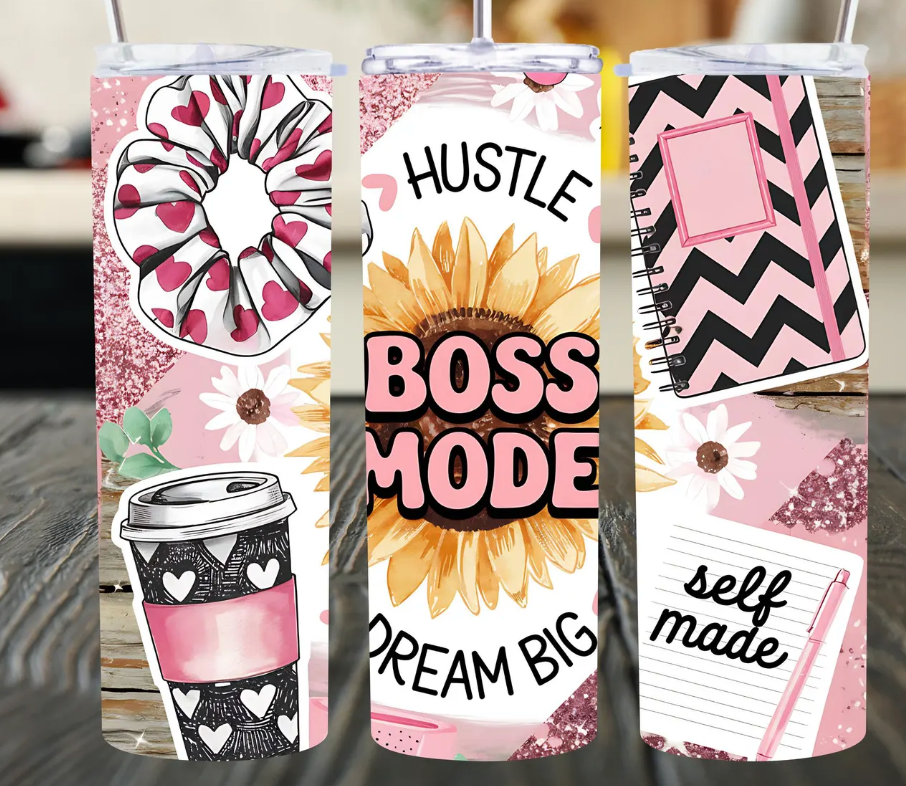 Boss Mode   -20oz Skinny Tumbler