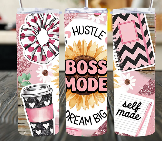 Boss Mode   -20oz Skinny Tumbler