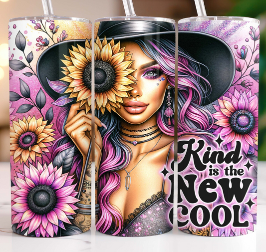Kind is the New Cool -20oz Skinny Tumbler