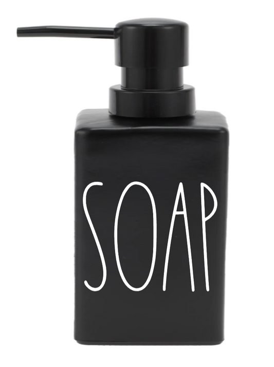 Soap-(WHITE FONT) -UV DTF DECAL 3''