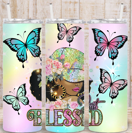 Blessed  Woman  -20oz Skinny Tumbler