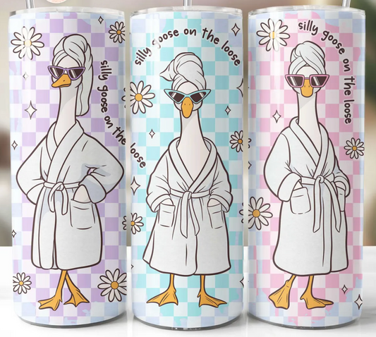 Silly Goose on the Loose -20oz Skinny Tumbler