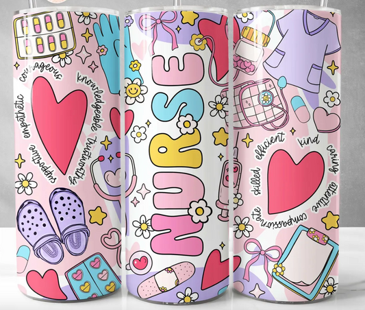 NURSE -20oz Skinny Tumbler
