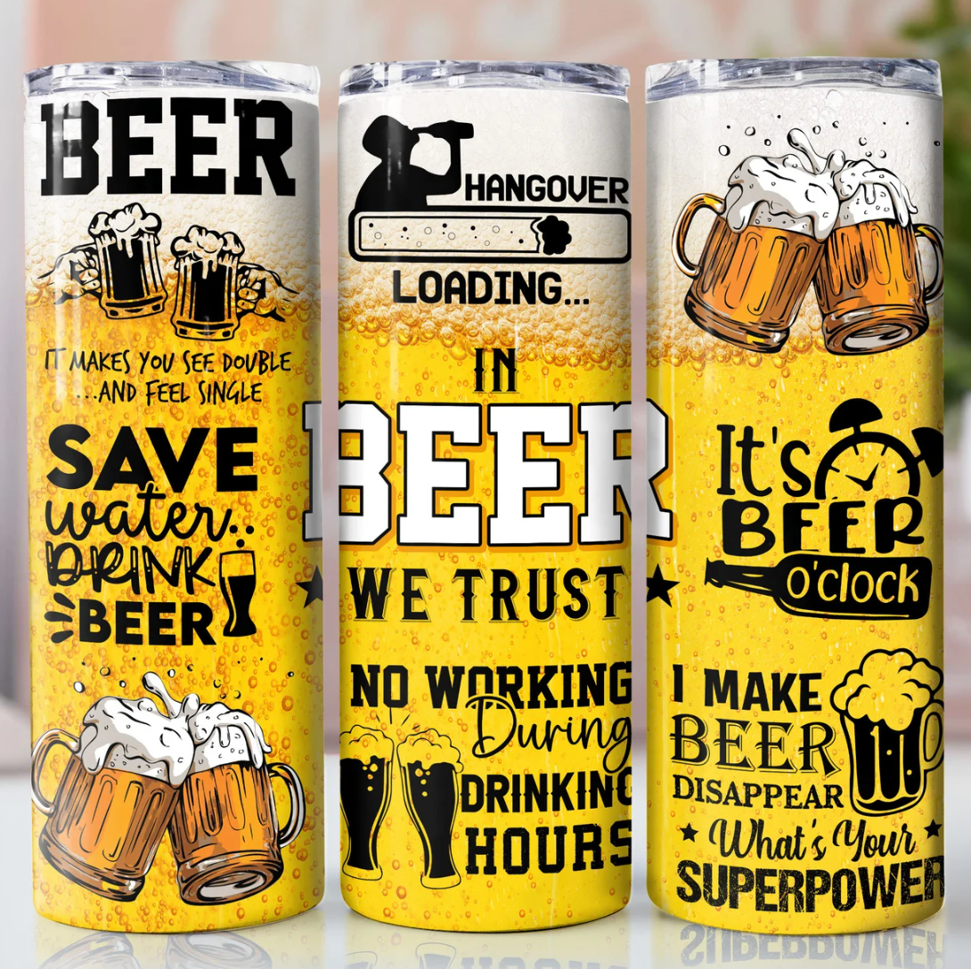 Alcohol Tumbler  -20oz Skinny Tumbler