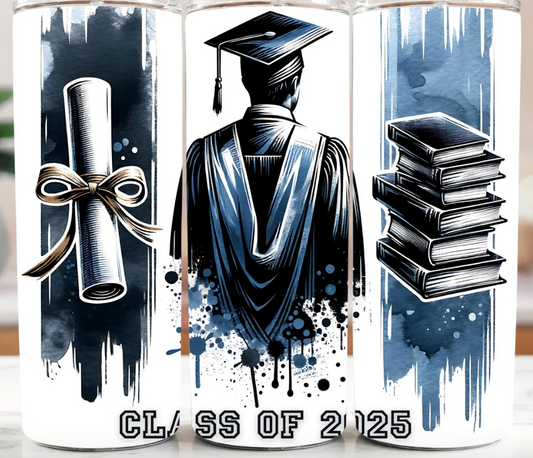 Class of 2025  20oz Skinny Tumbler