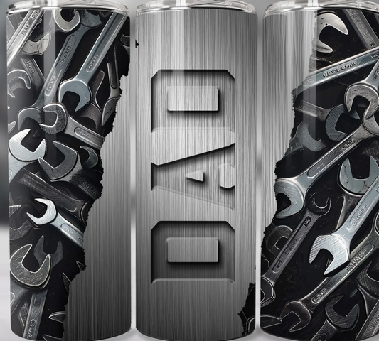 Dad-20oz Skinny Tumbler