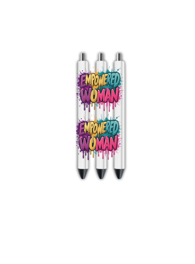 Empowered Woman- Journal UV DTF