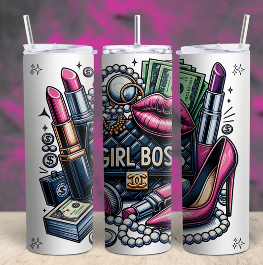 Girl Boss-20oz transfer