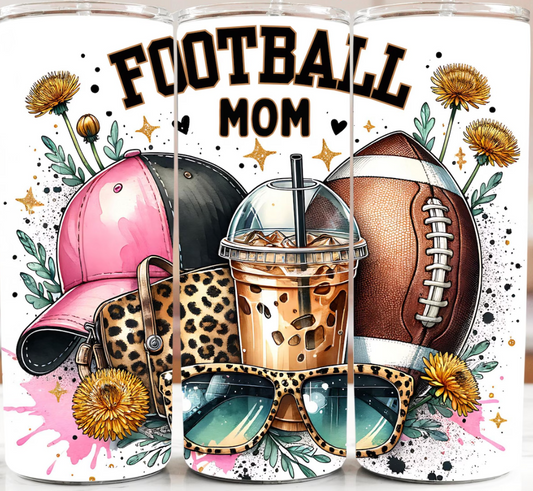 Football Mom-20oz transfer