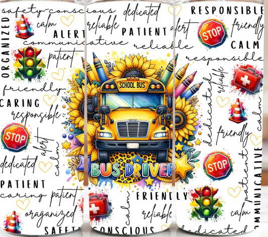 School Bus Driver-20oz transfer
