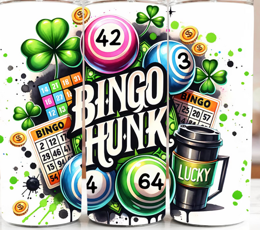 Bingo Hunk-20oz transfer
