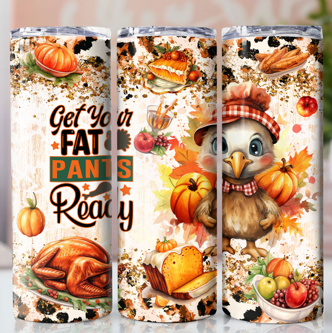 Get your fat pants ready-20oz Skinny Tumbler