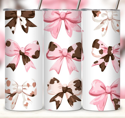Coquette Tumbler Wrap-20oz Skinny Tumbler